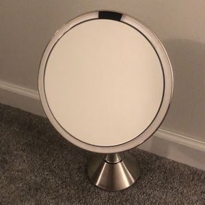 Simple Human LED light mirror